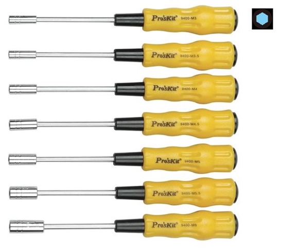 Picture of Skrūvgriežu komplekts Proskit 1PK-9402; 7 gab.