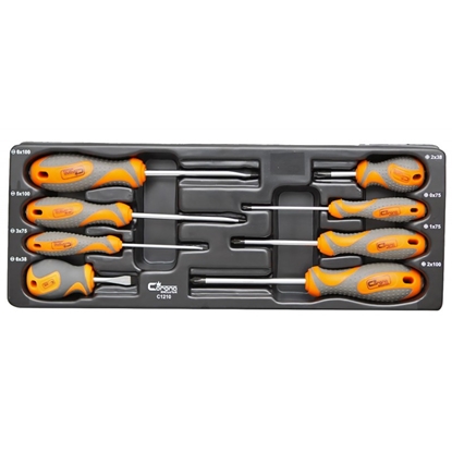 Изображение Skrūvgriežu komplekts Richmann C1210; 8 gab.