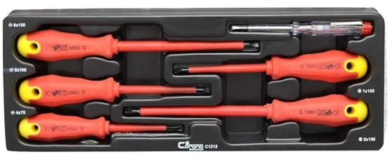 Изображение Skrūvgriežu komplekts Richmann C1212; 5 gab.