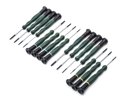 Attēls no Skrūvgriežu komplekts Sata S09317; 15 gab.