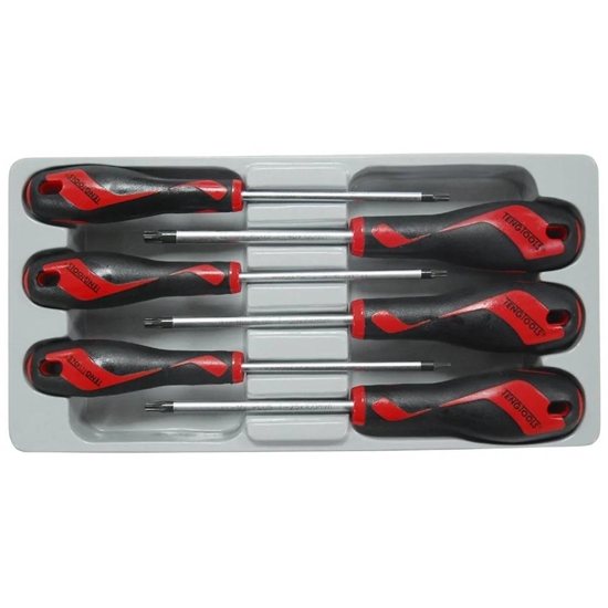 Picture of Skrūvgriežu komplekts Teng Tools MD906N1; TORX; 6 gab.