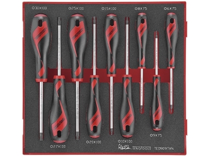 Picture of Skrūvgriežu komplekts Teng Tools TED909TXN; EVA; 9 gab.
