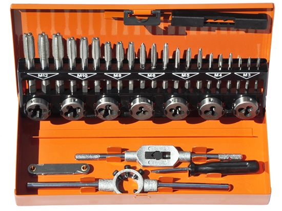 Изображение Skrūvgriežu komplekts un skrūvgriežu komplekts Richmann C9182; 32 gab.