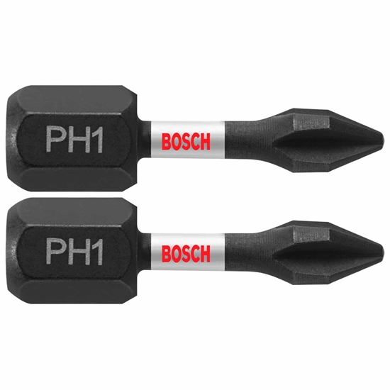 Picture of Skrūvgriežu uzgalis Bosch Impact Control; PH1; 25 mm; 2 gab.