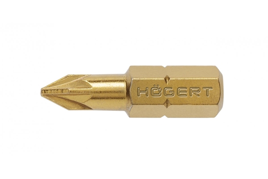 Picture of Skrūvgriežu uzgalis Hogert HT1S384; PZ1; 25 mm; 5 gab.