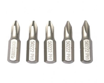 Picture of Skrūvgriežu uzgalis Sata S59222; 1/4''; PH1; 5 gab.