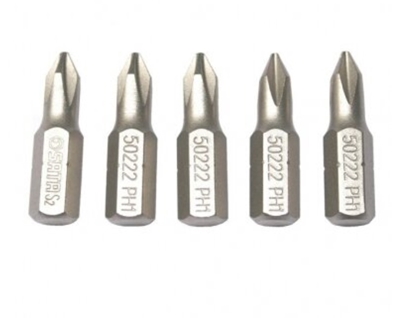 Picture of Skrūvgriežu uzgalis Sata S59223; 1/4''; PH2; 5 gab.