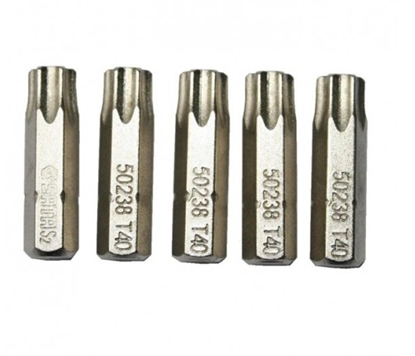 Picture of Skrūvgriežu uzgalis Sata S59232; 1/4''; T10; 5 gab.