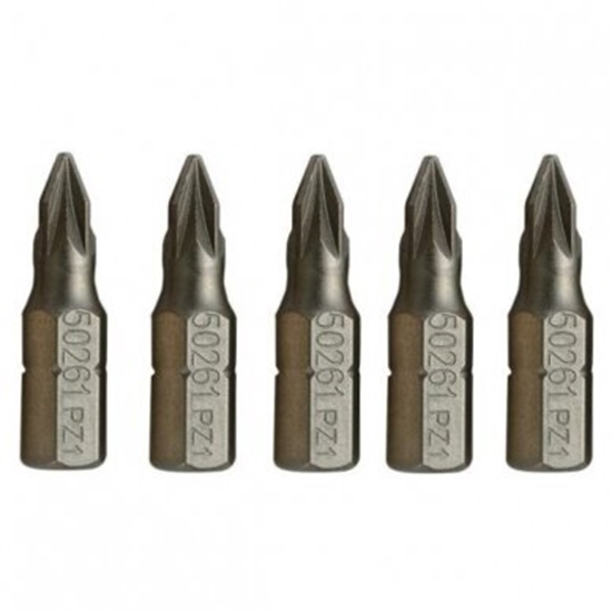 Picture of Skrūvgriežu uzgalis Sata SC59261; 1/4''; PZ1; 25 mm; 5 gab.