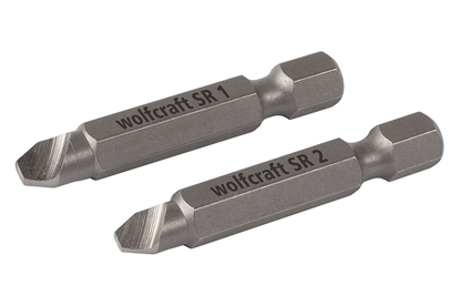 Attēls no Skrūvgriežu uzgalis skrūvju izņemšanai Wolfcraft 2982000; 2 gab.