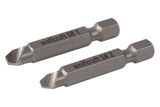 Picture of Skrūvgriežu uzgalis skrūvju izņemšanai Wolfcraft 2982000; 2 gab.