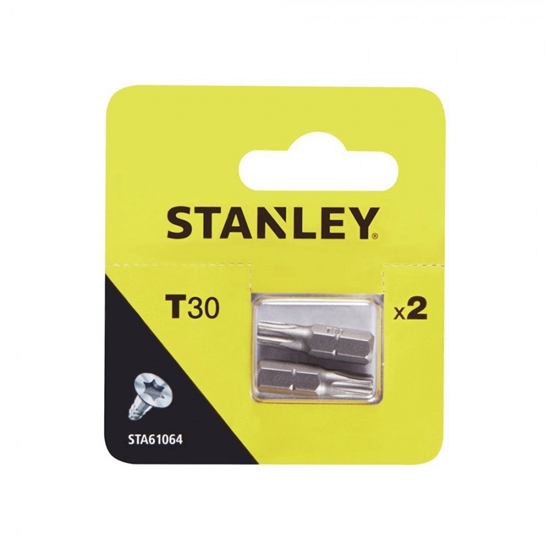 Изображение Skrūvgriežu uzgalis Stanley STA61064-XJ; T30; 2 gab.