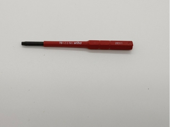 Picture of Skrūvgriežu uzgalis Wiha slimBit W41160; T9; 75 mm