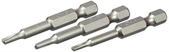 Picture of Skrūvgriežu uzgalis Wolfcraft; TRI-WING 1/2/3; 50 mm; 3 gab.