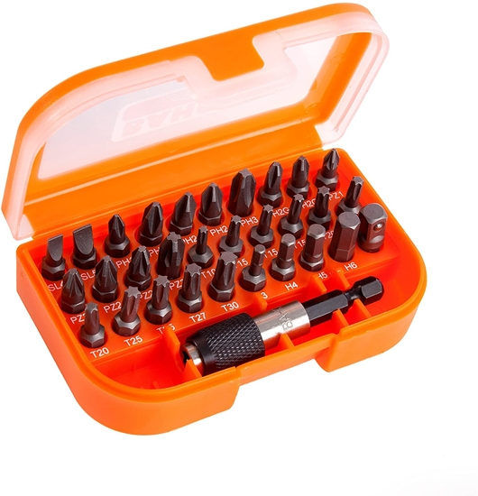 Изображение Skrūvgriežu uzgaļu komplekts Bahco 59/S31B; 31 gab.