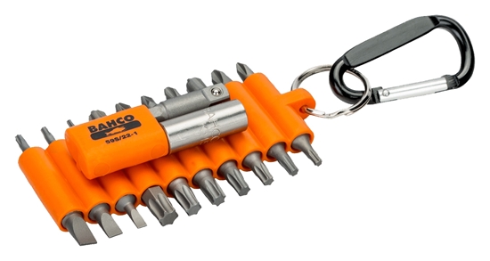 Изображение Skrūvgriežu uzgaļu komplekts Bahco 59S/22-1; 22 gab.