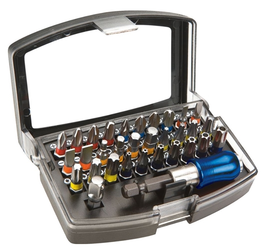 Picture of Skrūvgriežu uzgaļu komplekts Condor Werkzeug C2132; 32 gab.