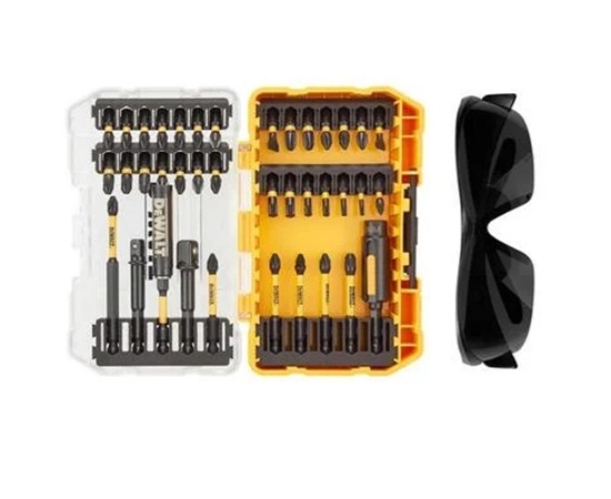 Изображение Skrūvgriežu uzgaļu komplekts DeWalt DT70740T-QZ; 38 gab.; + brilles