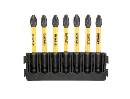 Изображение Skrūvgriežu uzgaļu komplekts DeWalt DT70821-QZ; PZ2; 57 mm; 7 gab.