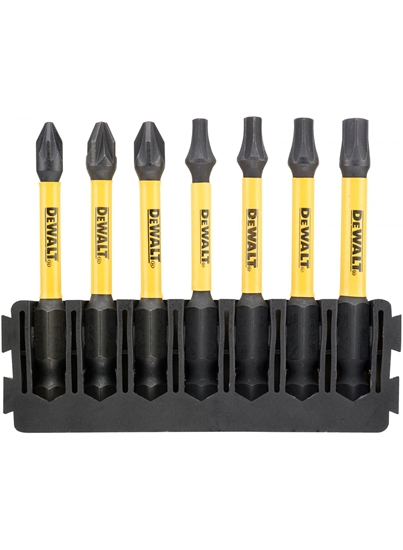 Изображение Skrūvgriežu uzgaļu komplekts DeWalt DT70823-QZ; 7 gab.