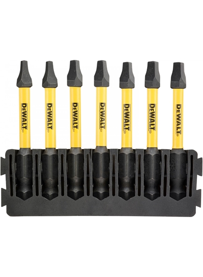 Изображение Skrūvgriežu uzgaļu komplekts DeWalt DT70824-QZ; 7 gab.