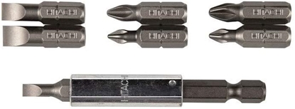 Picture of Skrūvgriežu uzgaļu komplekts Hikoki 752397; 7 gab. +  turētājs