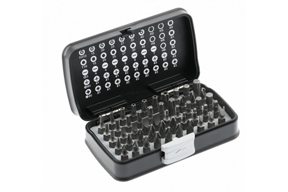 Picture of Skrūvgriežu uzgaļu komplekts Hogert HT1R461; 1/4''; 50 gab.