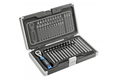 Picture of Skrūvgriežu uzgaļu komplekts Hogert HT1R466; 37 gab.