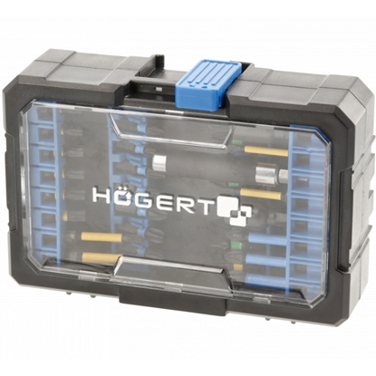 Picture of Skrūvgriežu uzgaļu komplekts Hogert HT1S802; 32 gab.