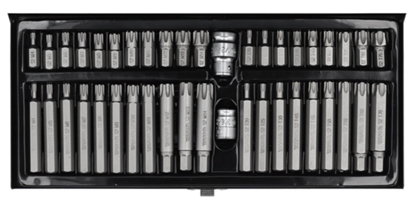 Attēls no Skrūvgriežu uzgaļu komplekts Yato YT-0420; 42 gab.