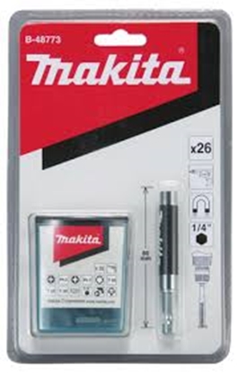 Picture of Skrūvgriežu uzgaļu komplekts Makita B-48789; 25 vnt.