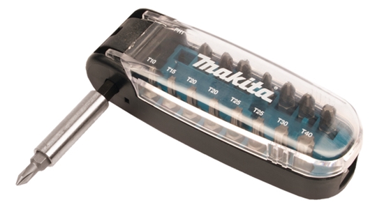 Picture of Skrūvgriežu uzgaļu komplekts Makita P-79778; 17 gab.