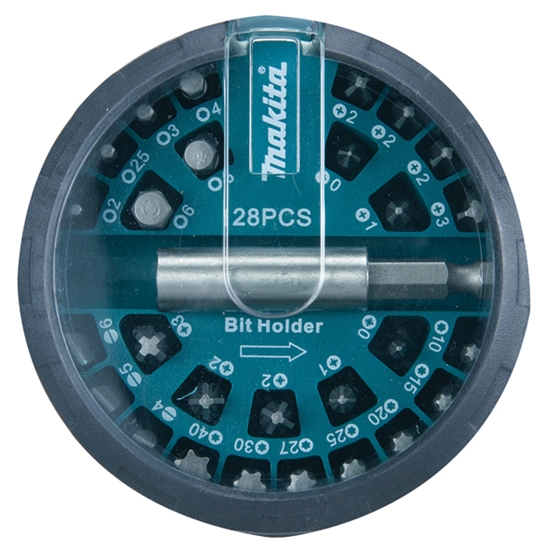 Picture of Skrūvgriežu uzgaļu komplekts Makita; 28 gab.