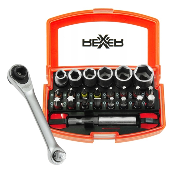 Picture of Skrūvgriežu uzgaļu komplekts Rexxer RC-04-497; 24 gab.