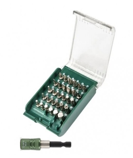 Picture of Skrūvgriežu uzgaļu komplekts Sata ST09333SJ; 31 gab. +  turētājs