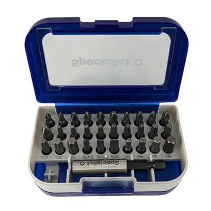 Attēls no Skrūvgriežu uzgaļu komplekts Specialist MG-B31013; 31 gab.