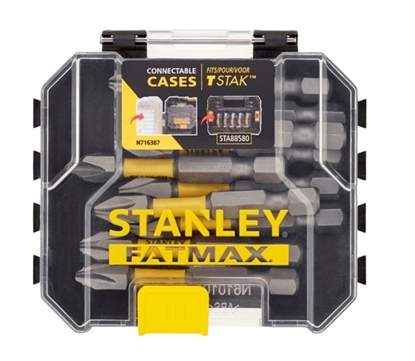 Изображение Skrūvgriežu uzgaļu komplekts Stanley STA88573-XJ; PH2x50 mm; 10 gab.