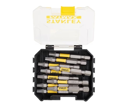 Изображение Skrūvgriežu uzgaļu komplekts Stanley STA88574-XJ; T20x50 mm; 10 gab.