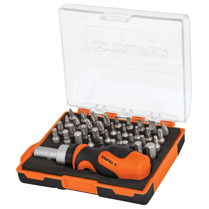 Picture of Skrūvgriežu uzgaļu komplekts Truper DTROM-37; 37 gab.