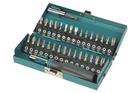 Picture of Skrūvgriežu uzgaļu komplekts Wolfcraft 1388000; 32 gab.