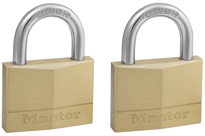 Picture of Slēdzene MasterLock 150EURT; 50 mm; 2 gab.