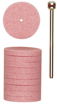 Изображение Slīpakmens no alumīnija oksīda Proxxon; 22 mm; 10 gab.