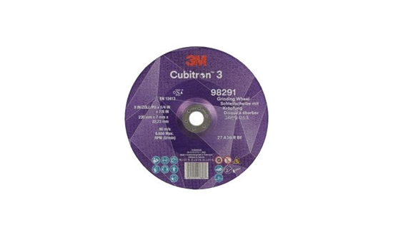Picture of Slīpēšanas disks 3M Cubitron 3 A36 R BF; 230x7 mm