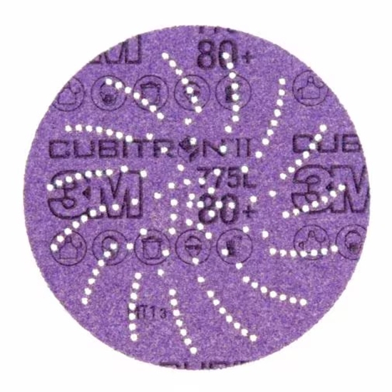 Picture of Slīpēšanas disks 3M Cubitron II 775L; 125 mm; P80