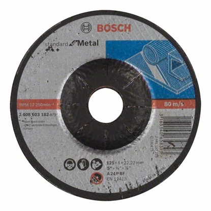 Picture of Slīpēšanas disks Bosch Standard; 125x6 mm