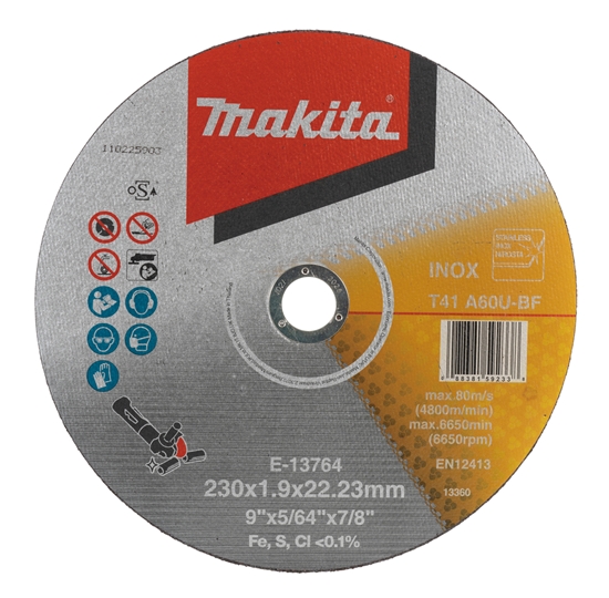 Picture of Slīpēšanas disks Makita E-13764; 230x22,23 mm