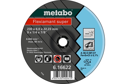 Picture of Slīpēšanas disks Metabo; 150x6 mm
