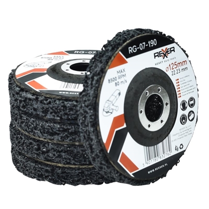 Attēls no Slīpēšanas disks Rexxer RG-07-280; 125x22,2 mm; 5 gab.