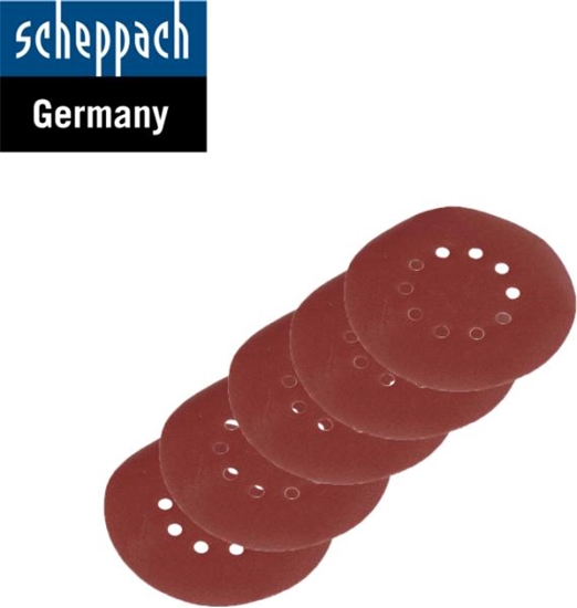 Изображение Slīpēšanas disks Scheppach 5903802705; 215 mm: K180; 10 gab.