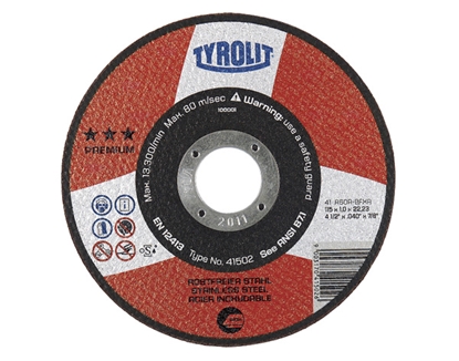 Picture of Slīpēšanas disks Tyrolit A 30 BF; 230x6 mm; 1 gab.